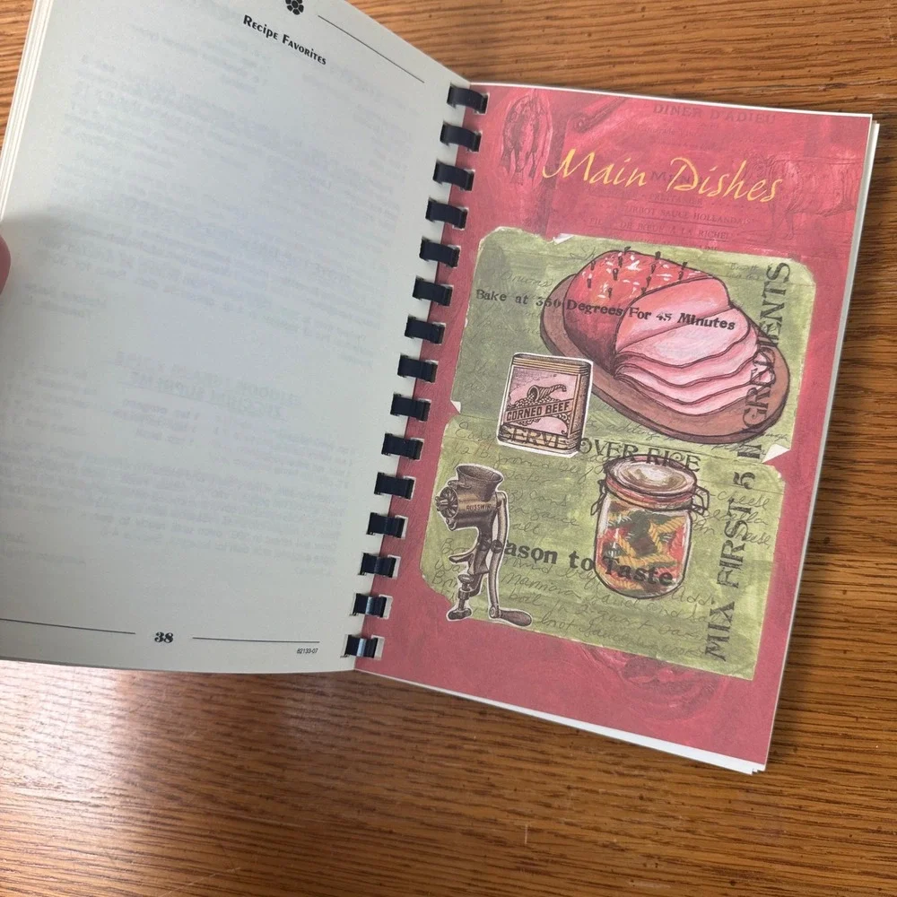 Vintage Route 66 Community Cookbook Spiral Bound‎ Illinois Recipes